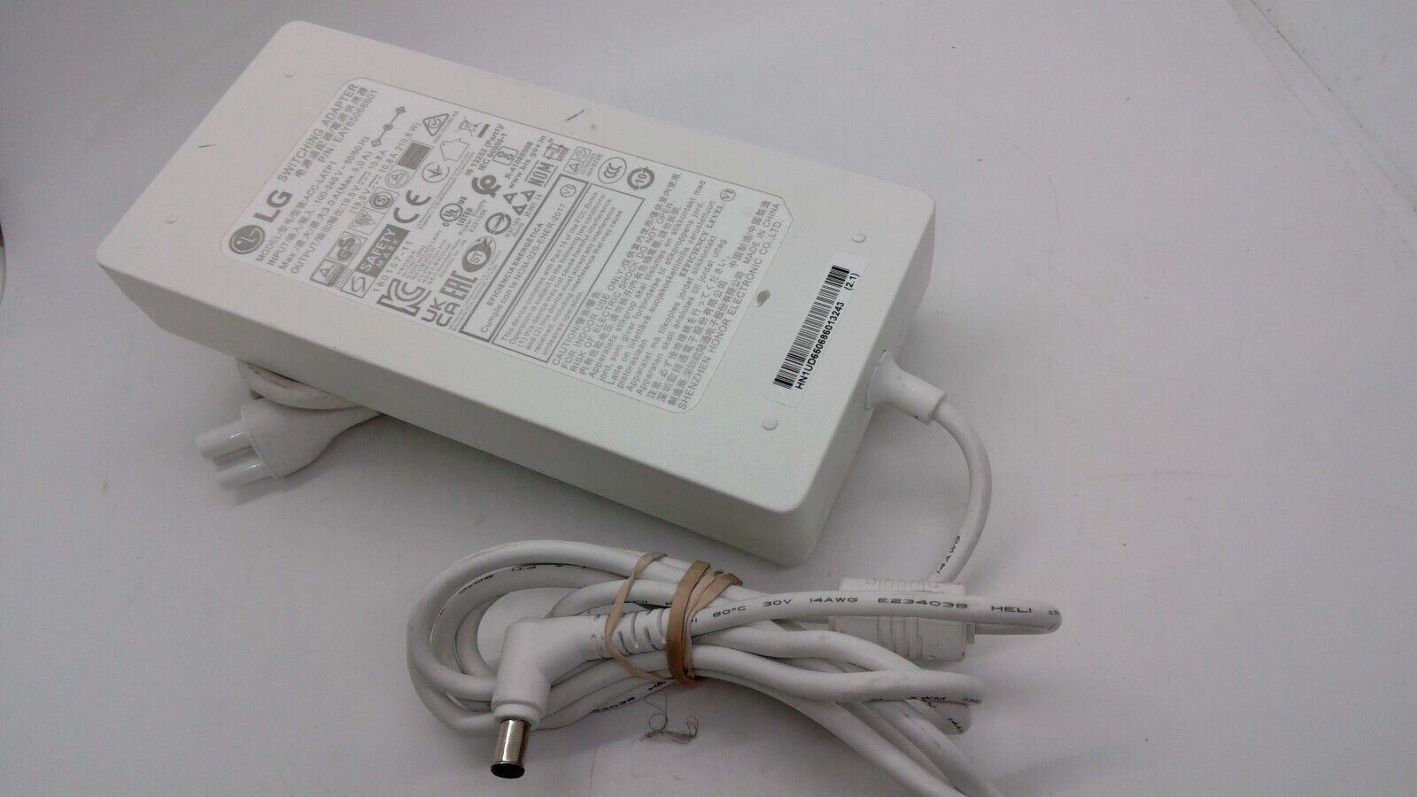 Genuine Original LG 210W 19.5V 10.8A AC Power Supply Charger ACC-LATP1 White