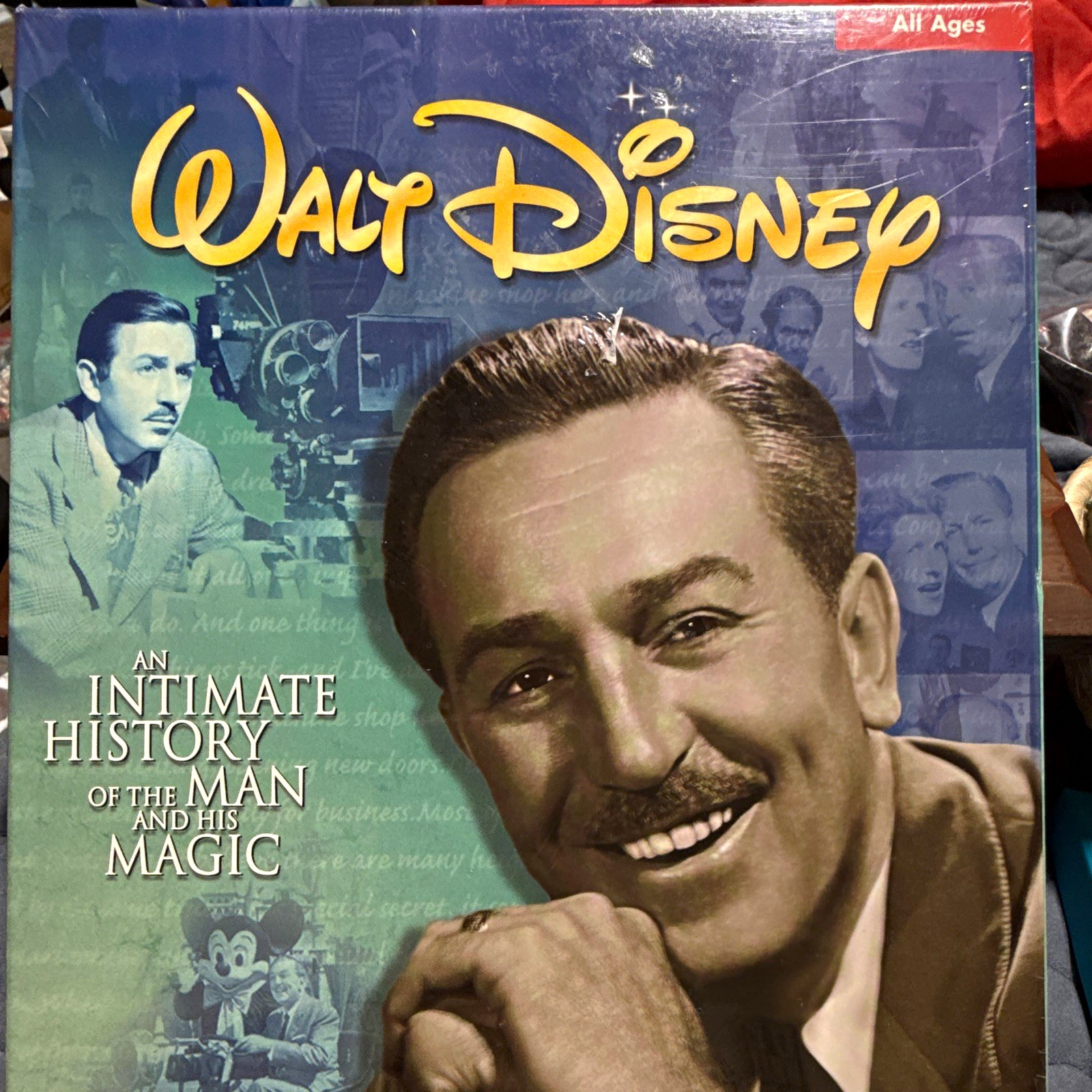 Disney Walt Disney: An Intimate History of the Man and His Magic CD Win 95