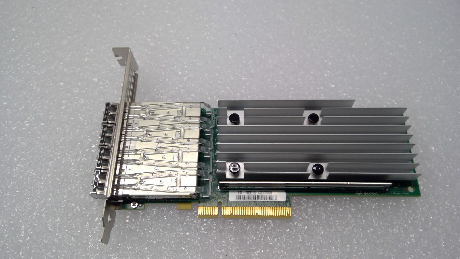 Marvell QLogic QL41234HLCU 4-Port PCIe 10Gbps FastLinQ Network Card w/4 SFP+