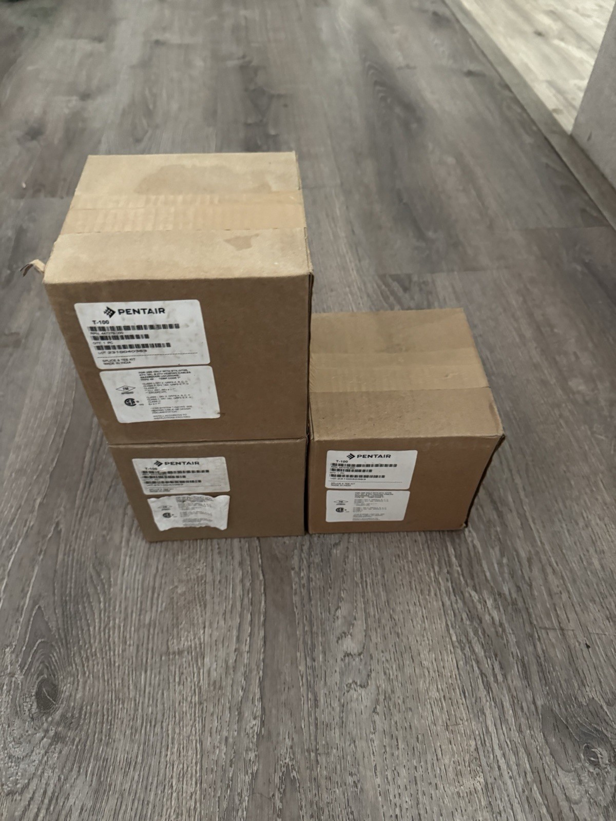Pentair T-100 Splice and Tee Connection Kit Factory Sealed USA Seller New Qty.
