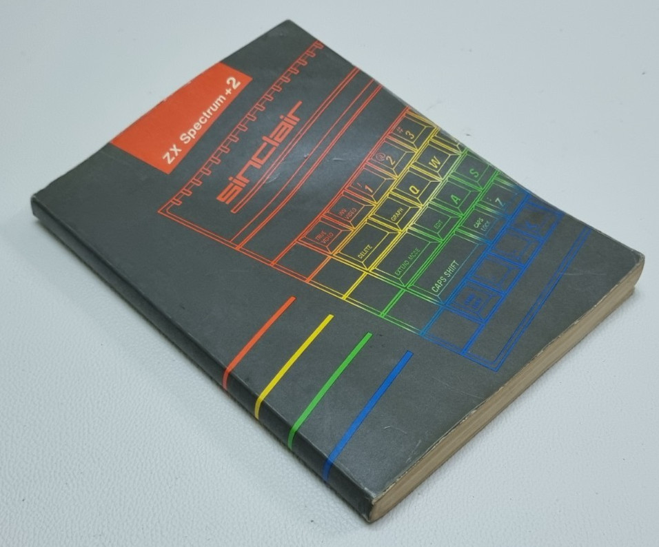 Vintage SINCLAIR ZX Spectrum+2 User  Guide - Super Rare