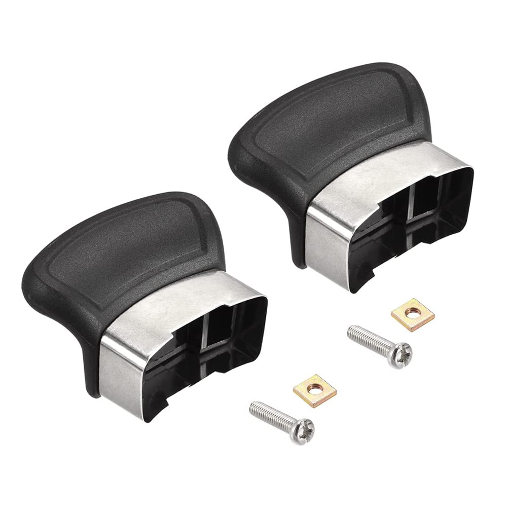 2 Pcs Replacement Pan Handles with Screws for Single-Hole Pots and Pans