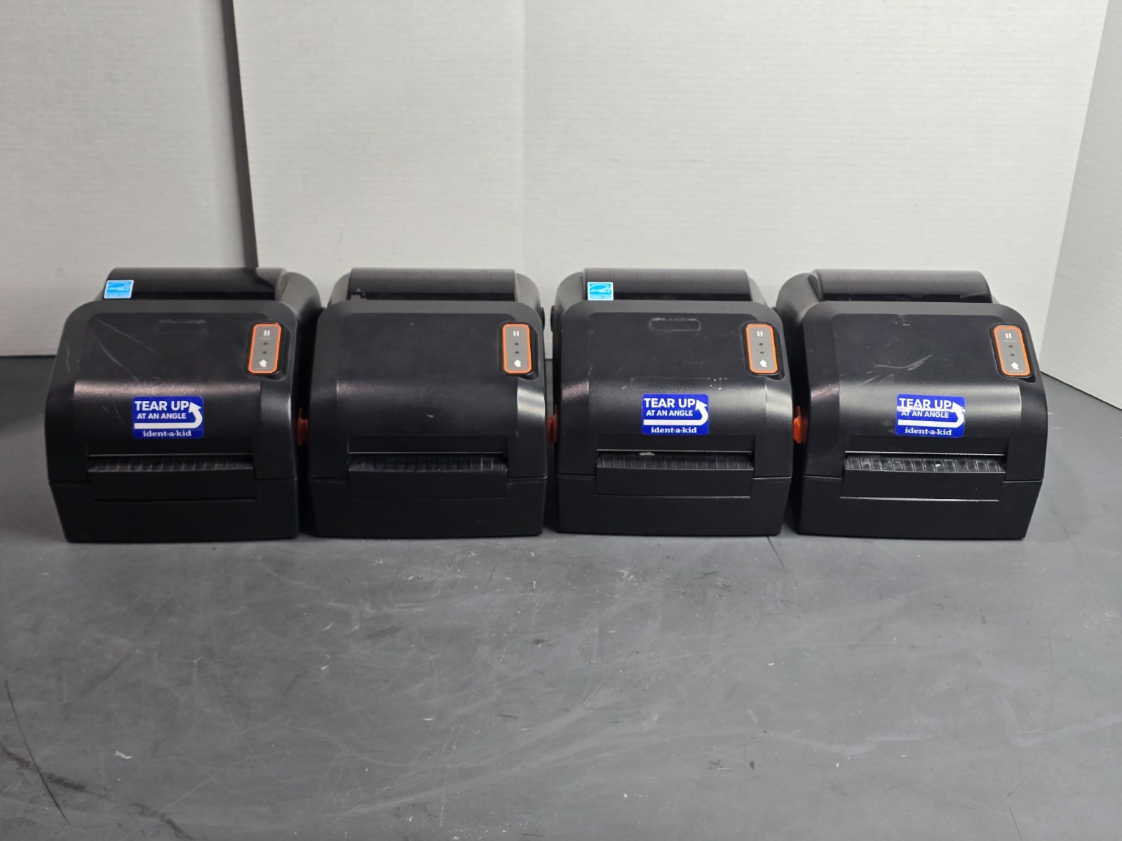 Lot of 4 BIXOLON Xd5-40d Desktop Direct Thermal Printer Tested No Power Supply