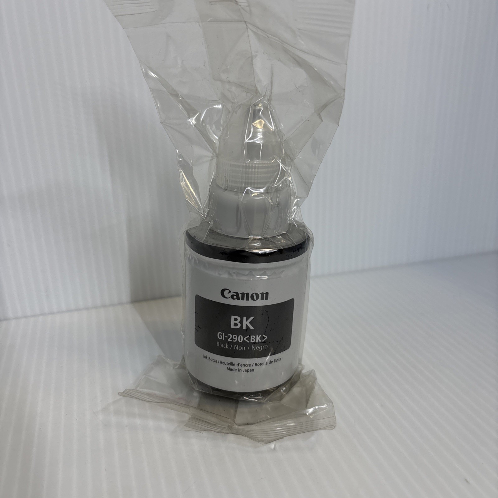Sealed Pack Genuine Canon Black Ink Jet GI-290BK 135ml (600)