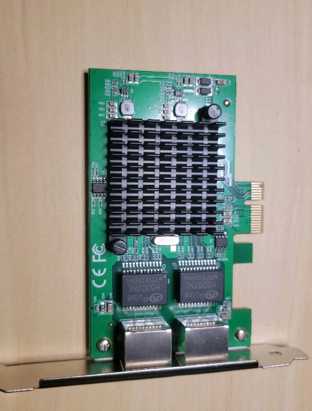 ipolex Adaptador de red convergente (NIC) Gigabit Ethernet PCIe X4 de doble...