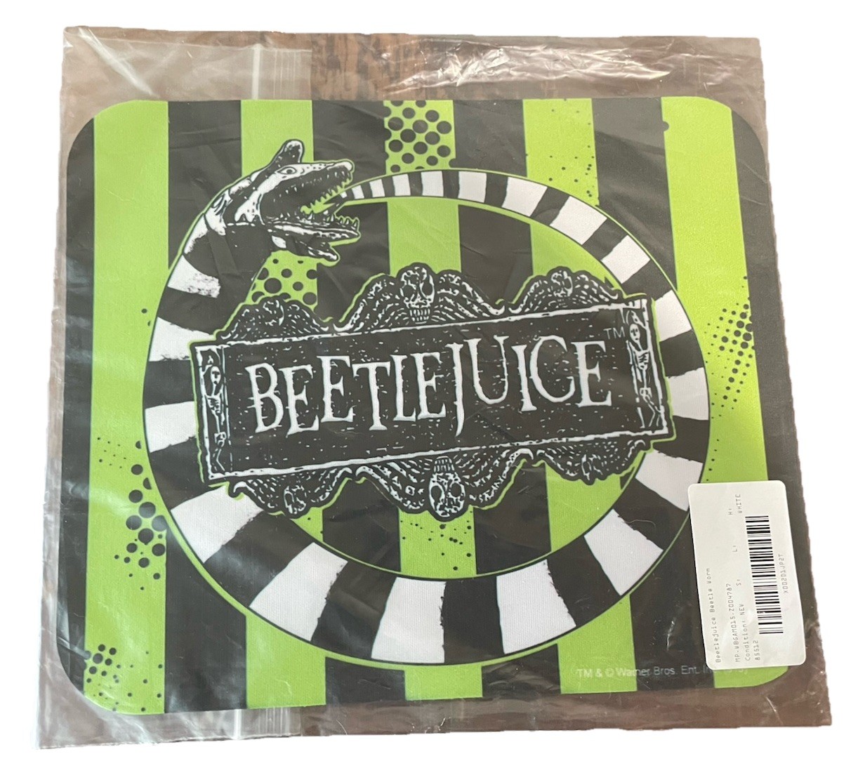 Beetlejuice Beetle Worm Mouse Pad