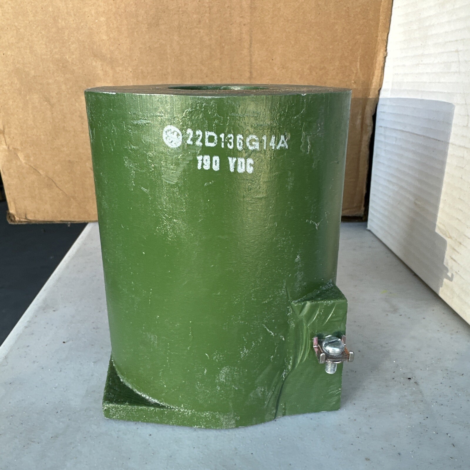 NEW GENERAL ELECTRIC 22D136G14A COIL 190VDC *READ