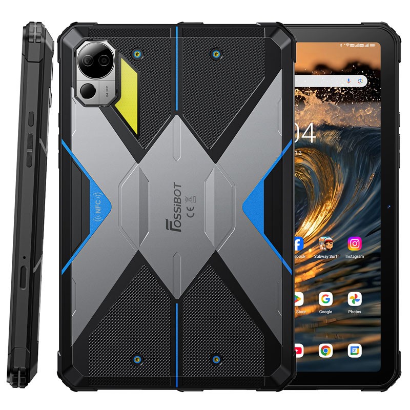 FOSSiBOT DT3 5G Rugged Tablet PC Phone Android 15 NFC Mobile Waterproof Unlocked
