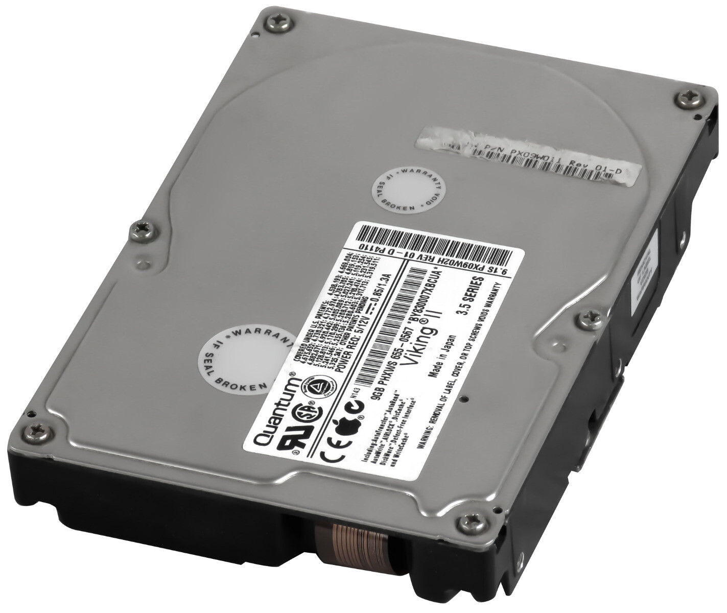 HARD DRIVE QUANTUM VIKING II PX09W02H 9.1GB 7.2K ULTRA2 SCSI 3.5'' 