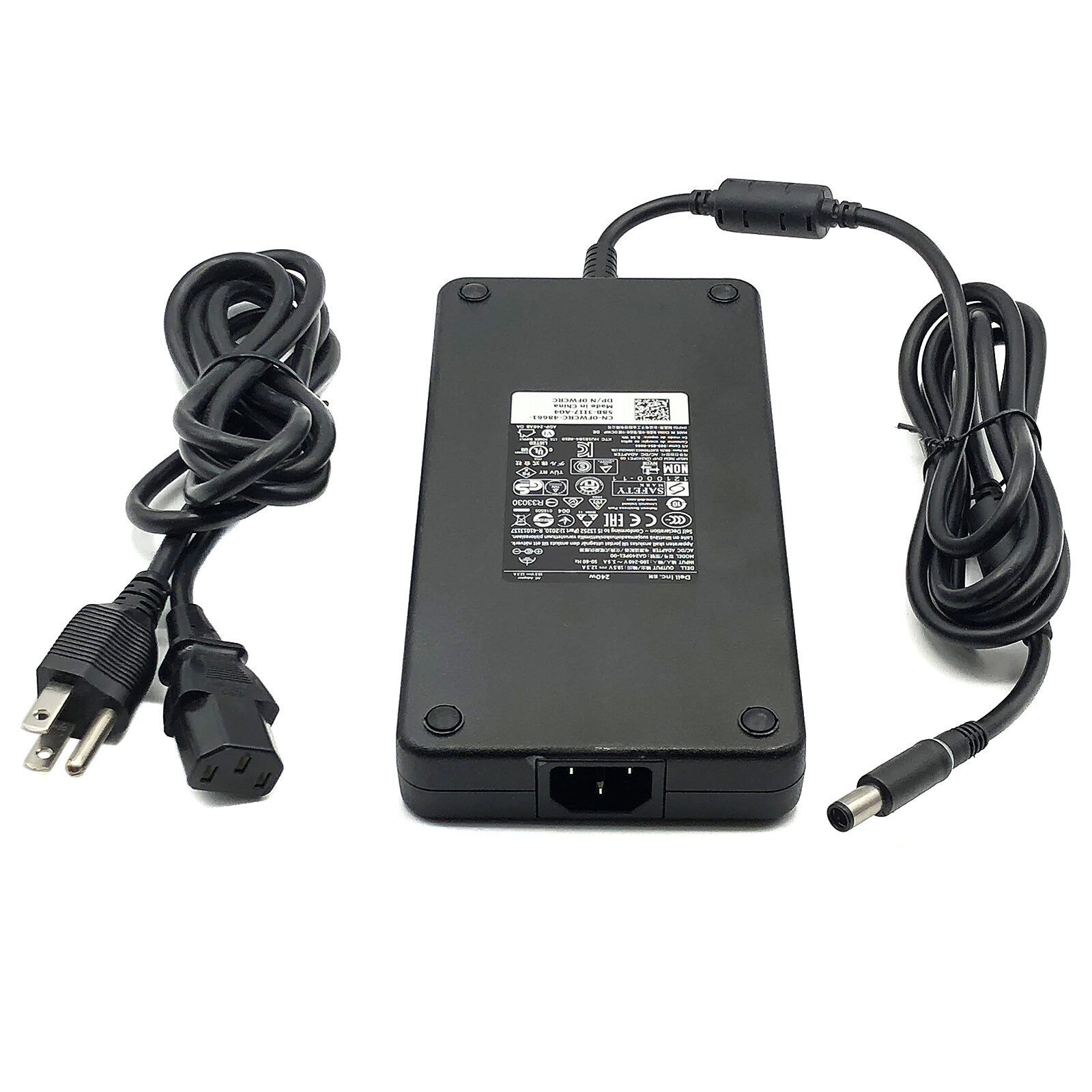 Genuine Dell 240W AC Adapter Charger for Alienware M17x R5 M18x R4 Laptops