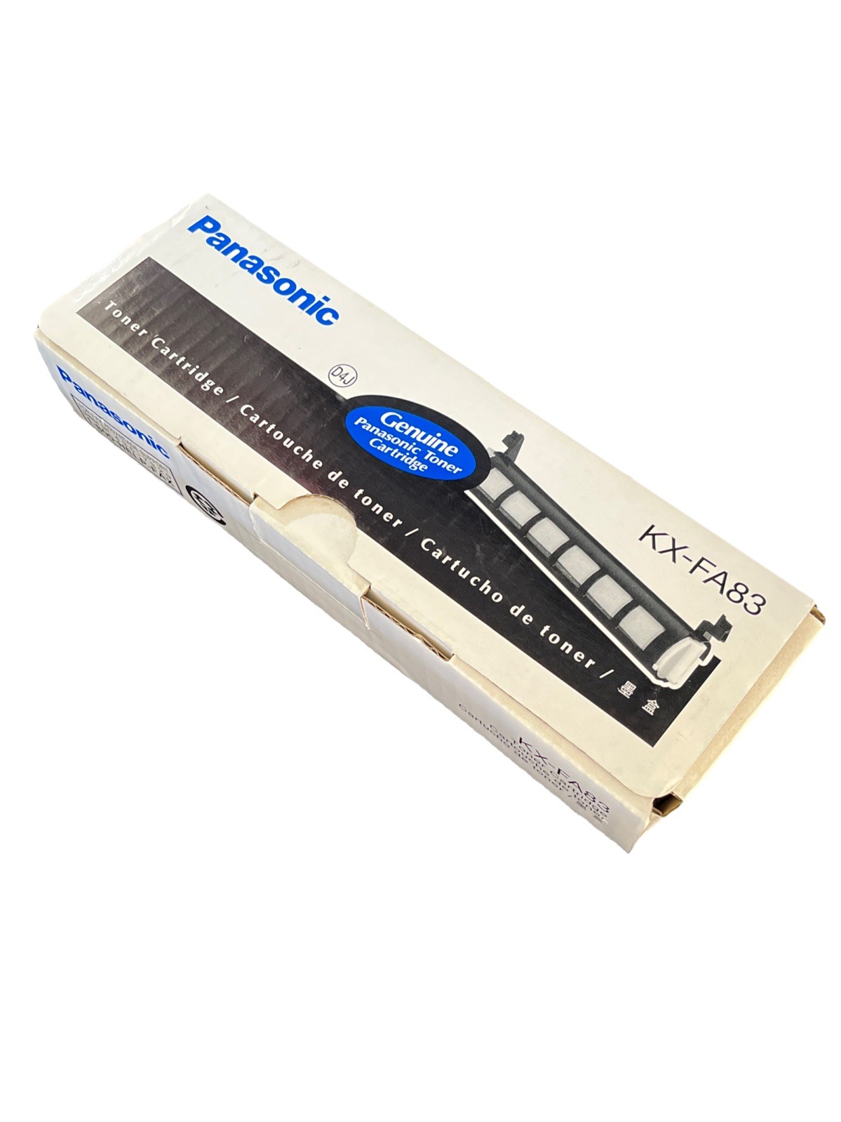 Panasonic KX-FA83 Black Toner Cartridge Genuine New