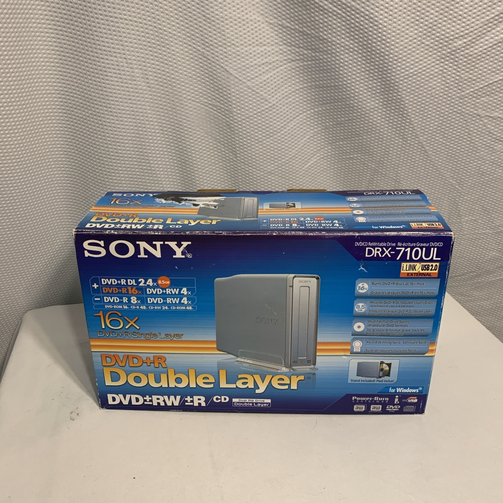 Open Box Sony DRX-710UL External DVD/CD Rewritable Drive