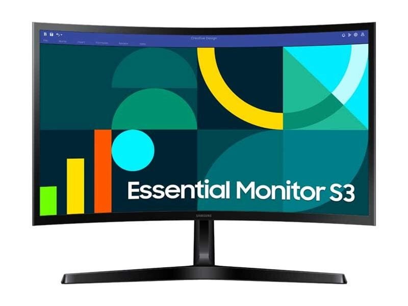 Samsung LS24D368GANXZA 24" FHD 100Hz Curved Monitor Black