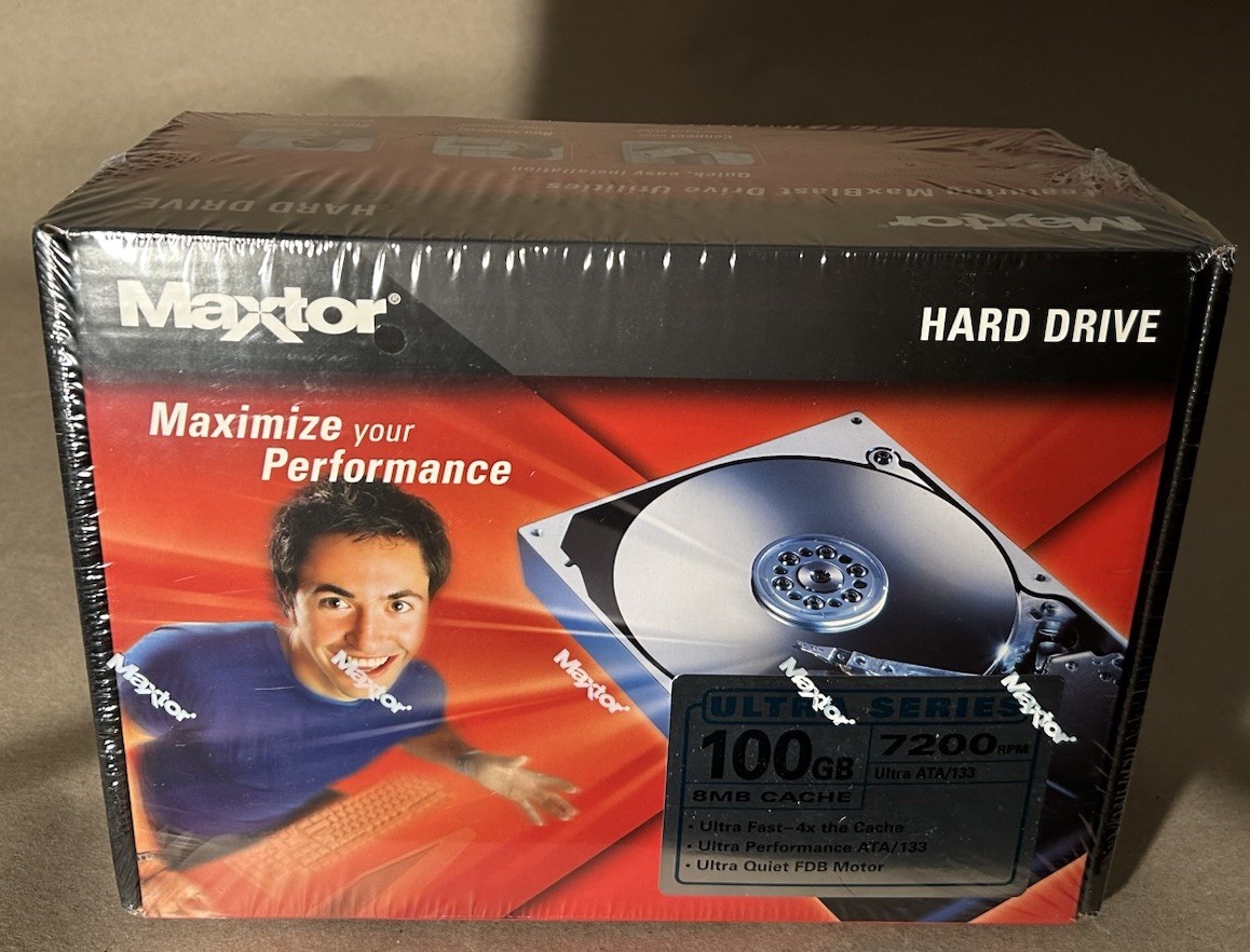 Maxtor Ultra Series 100GB 7200RPM 8MB ATA-133 3.5in Internal Desktop HDD