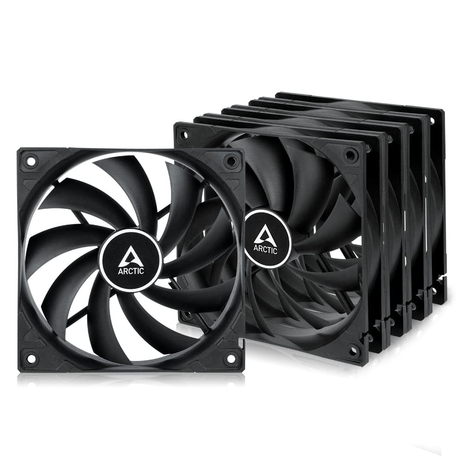 ARCTIC F12 (5 Pack) - 120 mm Standard Case Fan, Low Noise, quiet motor, Compu...