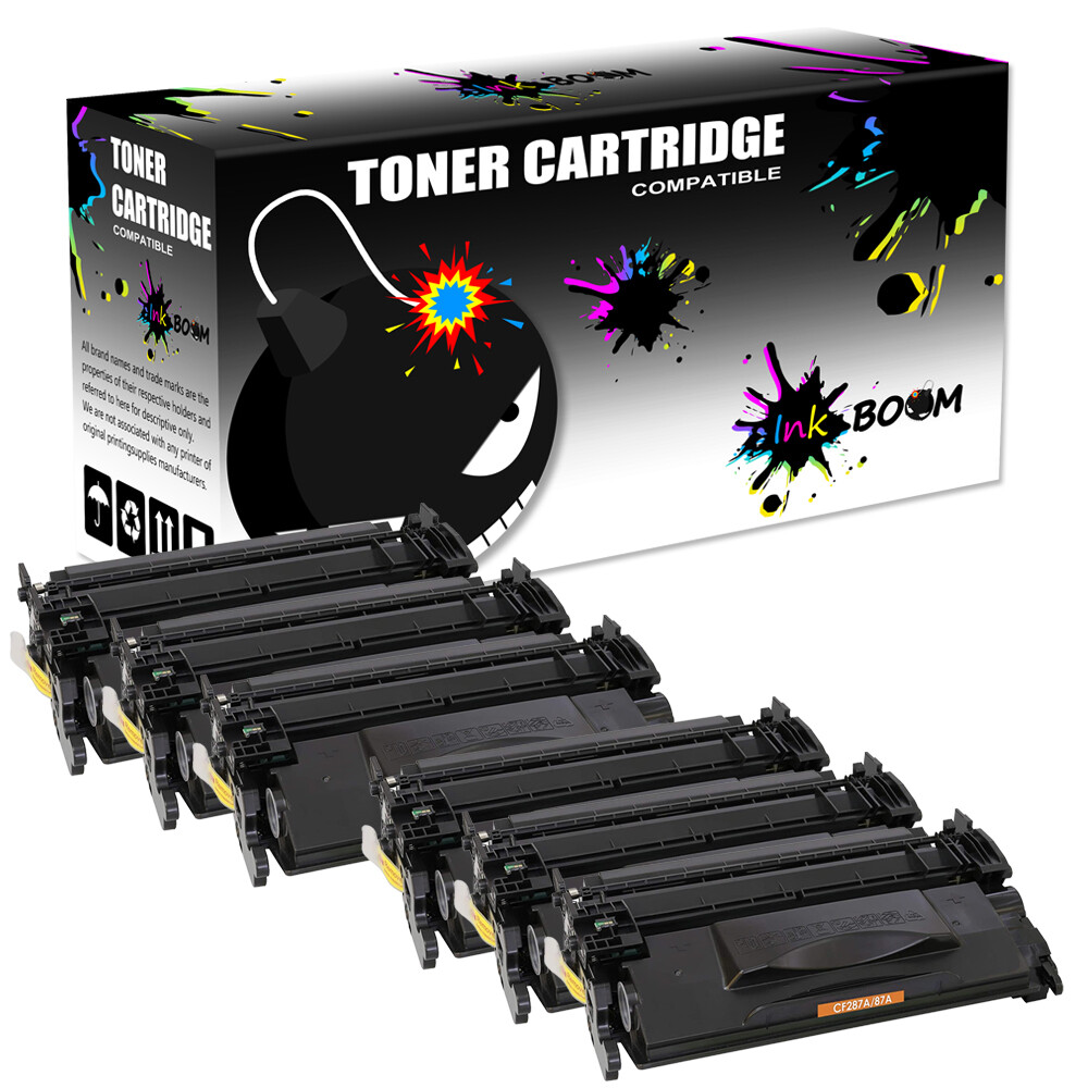 6BK Toner replace for HP CF287A 87A LaserJet Enterprise M506dn M506n MFP M527z