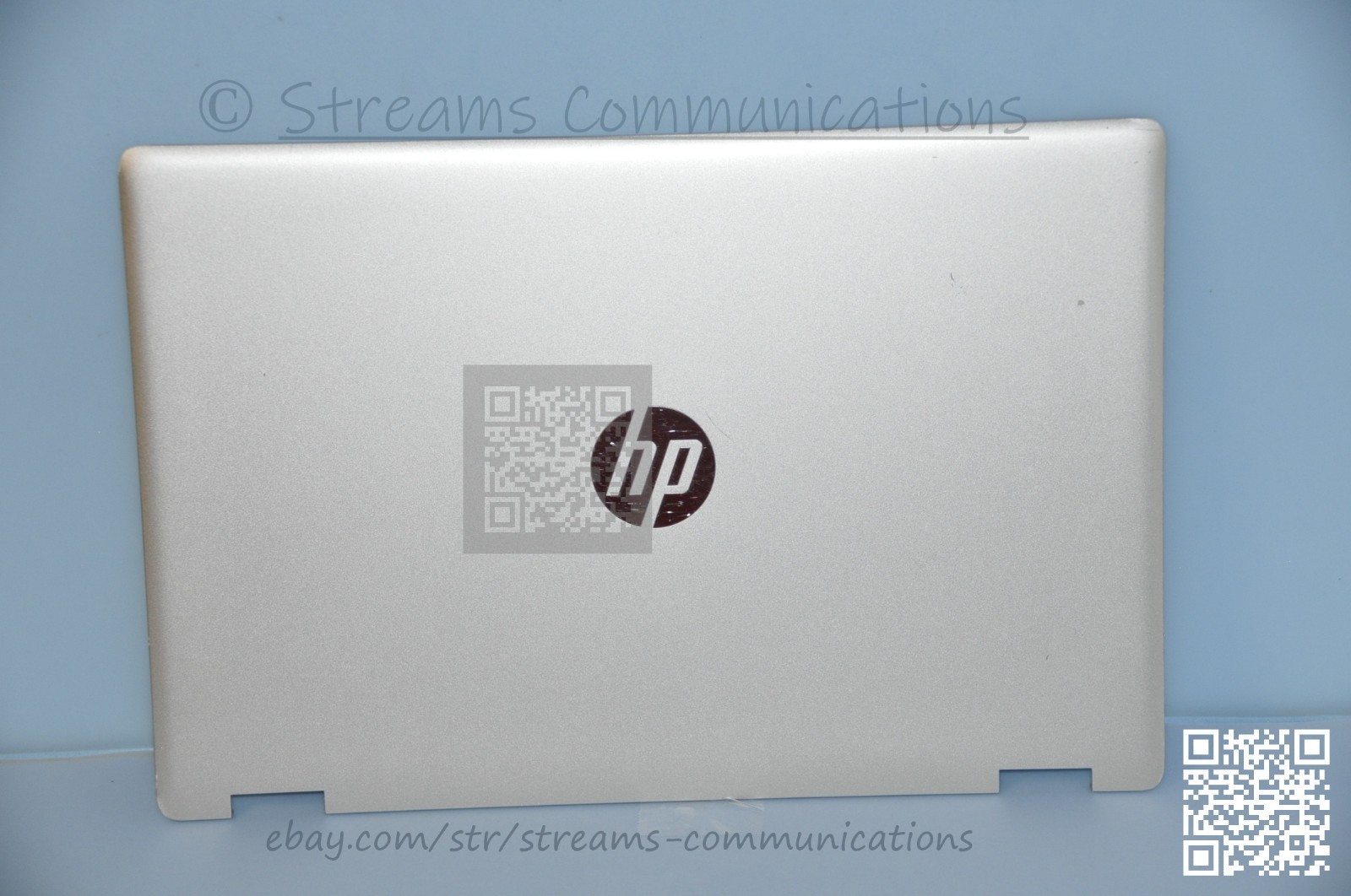 HP 15-DQ Laptop LCD Back Cover Lid w/ Dual Antenna - w/ Some Damage