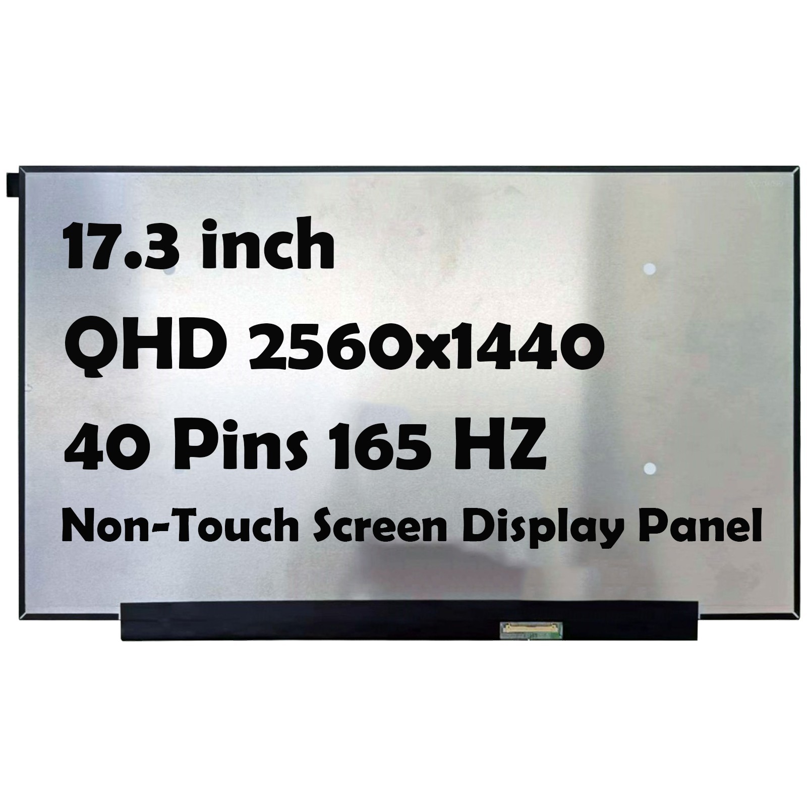 17.3" NE173QHM-NY5 V8.0 2560x1440 165Hz 40pin LCD Non-Touch Screen Display Panel