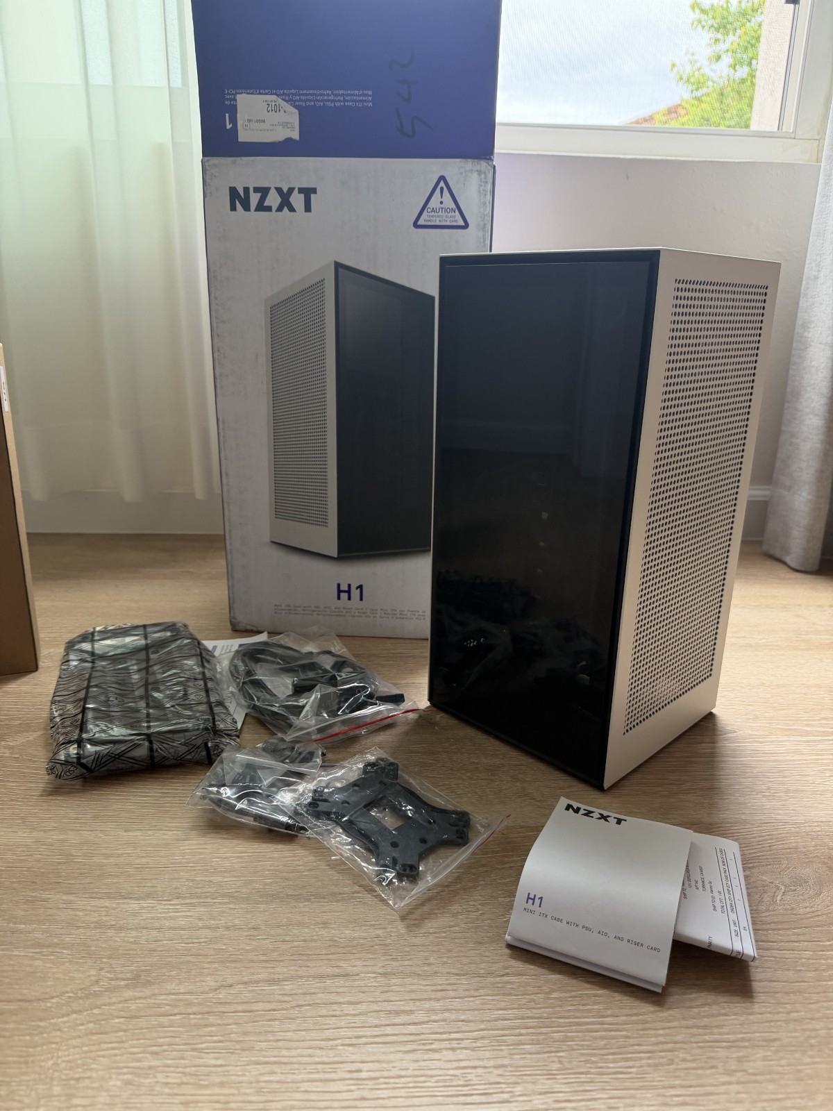 NZXT H1 Matte Mini-ITX Gaming PC Case