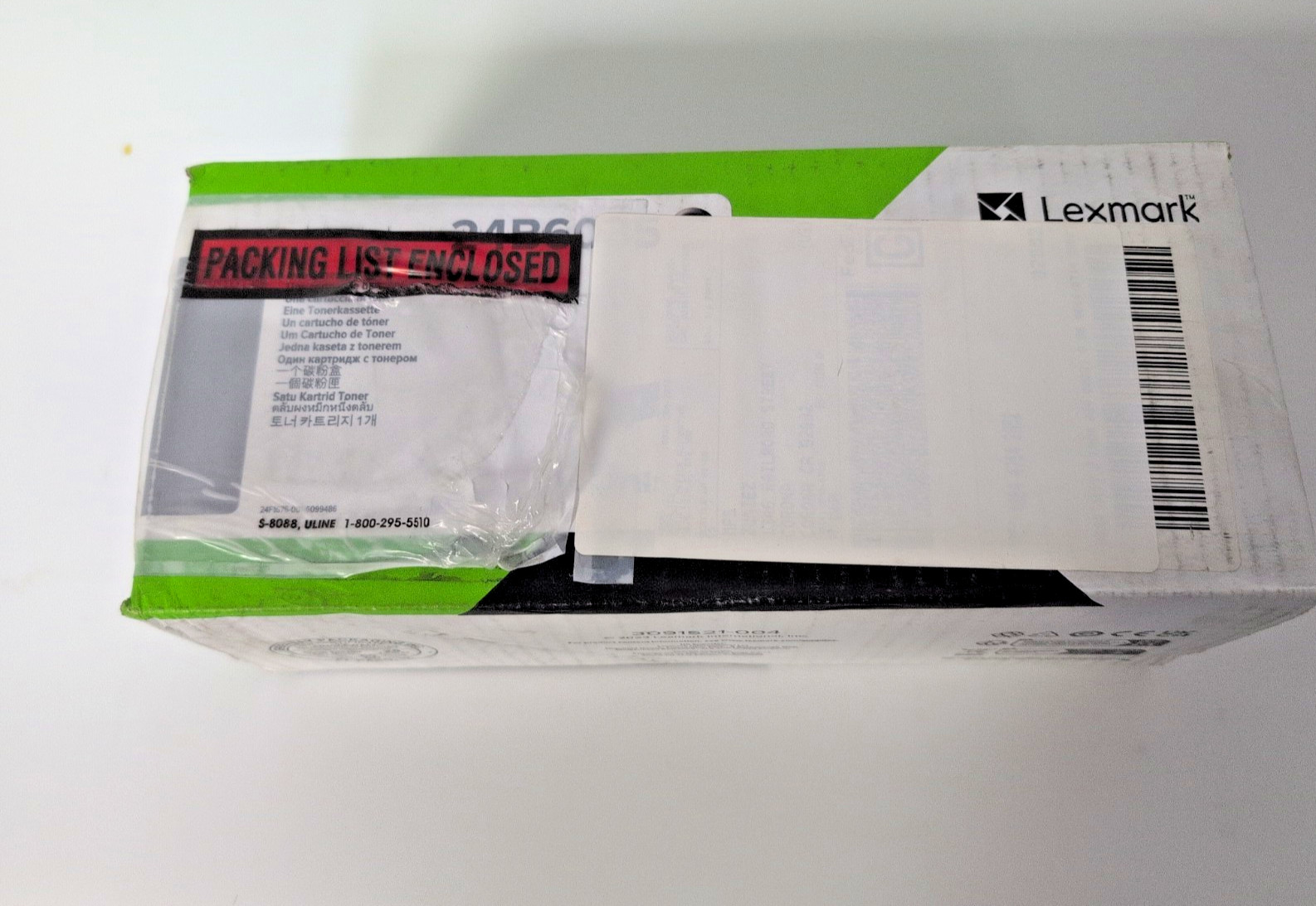 LEXMARK 24B6035 BLACK TONER CARTRIDGE M1145, XM1145