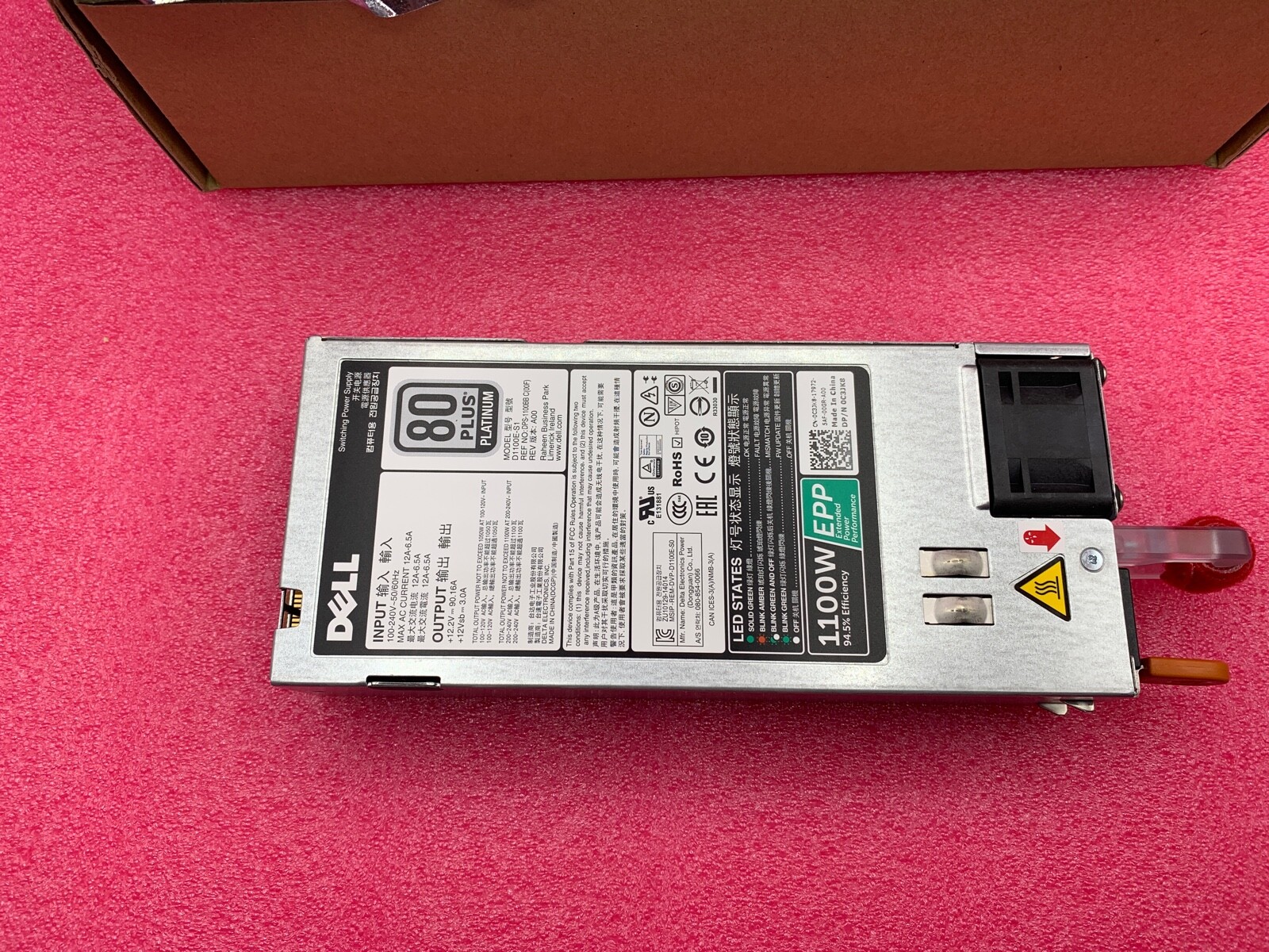 Genuine Dell Poweredge R730 1100W PSU Power Supply 0J6J4K