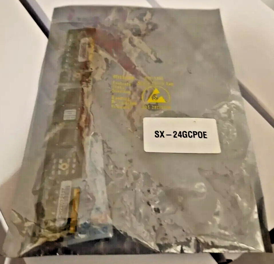 Brocade Foundry SX-24GCPOE PoE DIMM FGS624P FGSXGP FGS648P SX SuperX SX-24GC 24