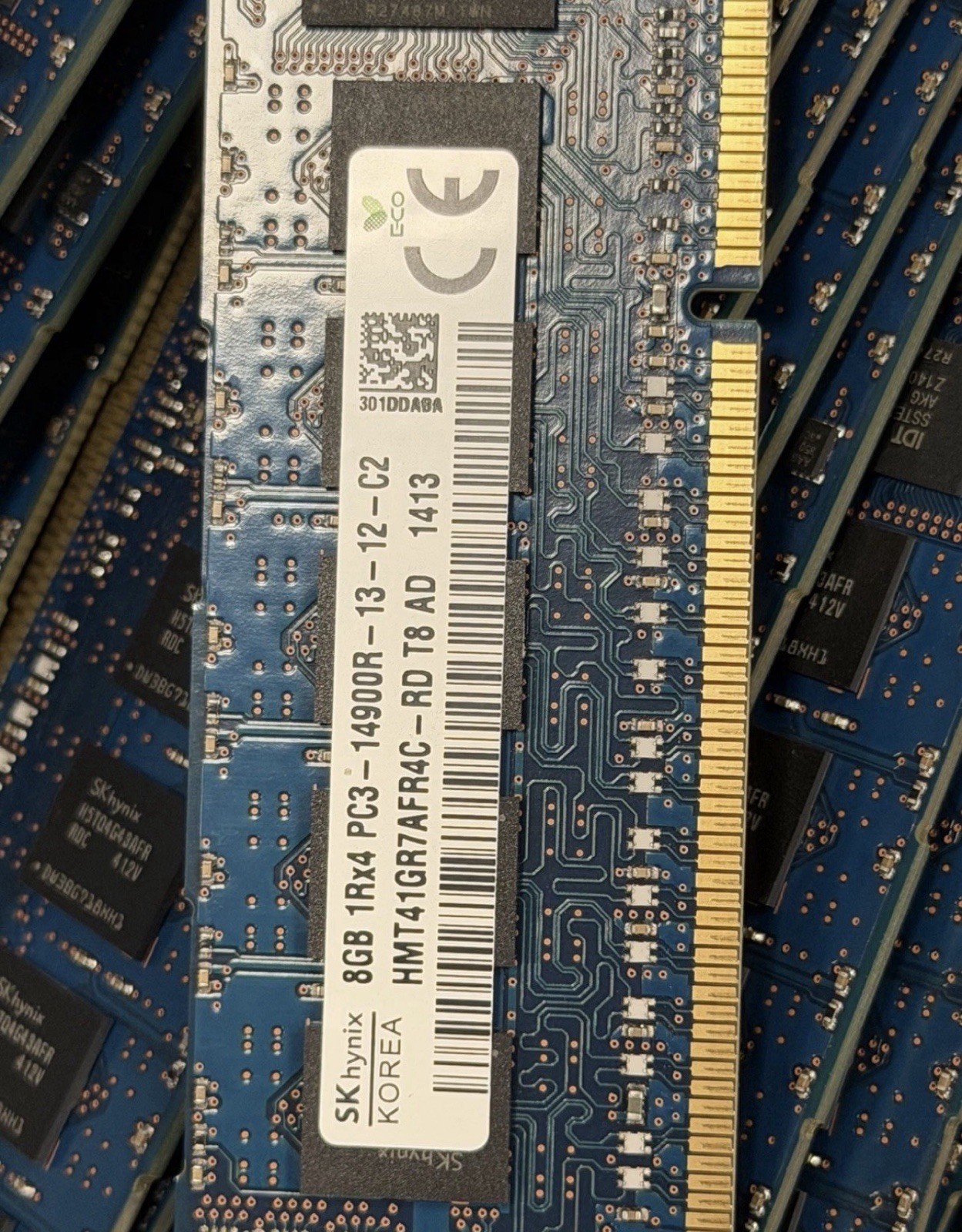 64 Pieces 512GB Total SK Hynix 8GB 1Rx4 PC3-14900R HMT41GR7AFR4C Server RAM