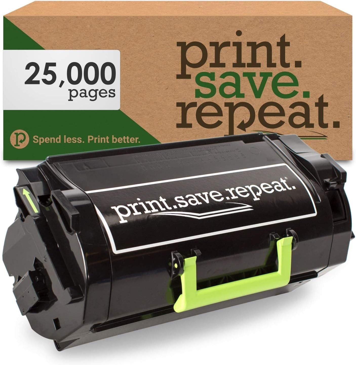 521HE Toner Cartridge for Lexmark MS710, MS711, MS810, MS811, MS812 Printers