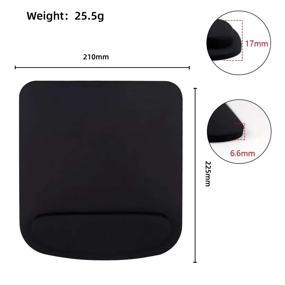 1pc Ergonomic Mouse Pad Wrist Support EVA Gaming Office Computer Mouse Mat