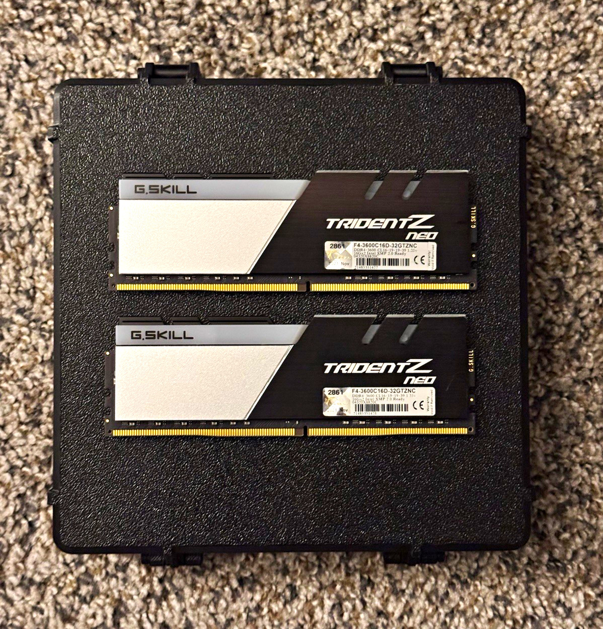G.SKILL Trident Z Neo 32GB (2x16GB) DDR4-3600 PC4-28800 DIMM F4-3600C16D-32GTZNC