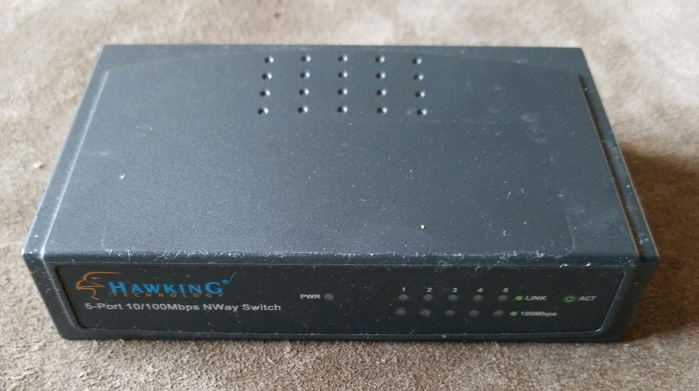 Hawking Technology PN205ES 5 Port 10/100Mbps Nway Switch *Free Shipping Tracking
