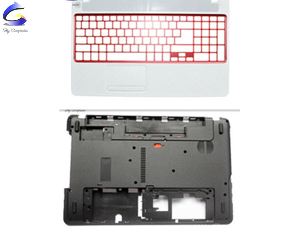New For Gateway NV52L NV56R NE56R Palmrest Upper Case & Bottom Case Cover Red