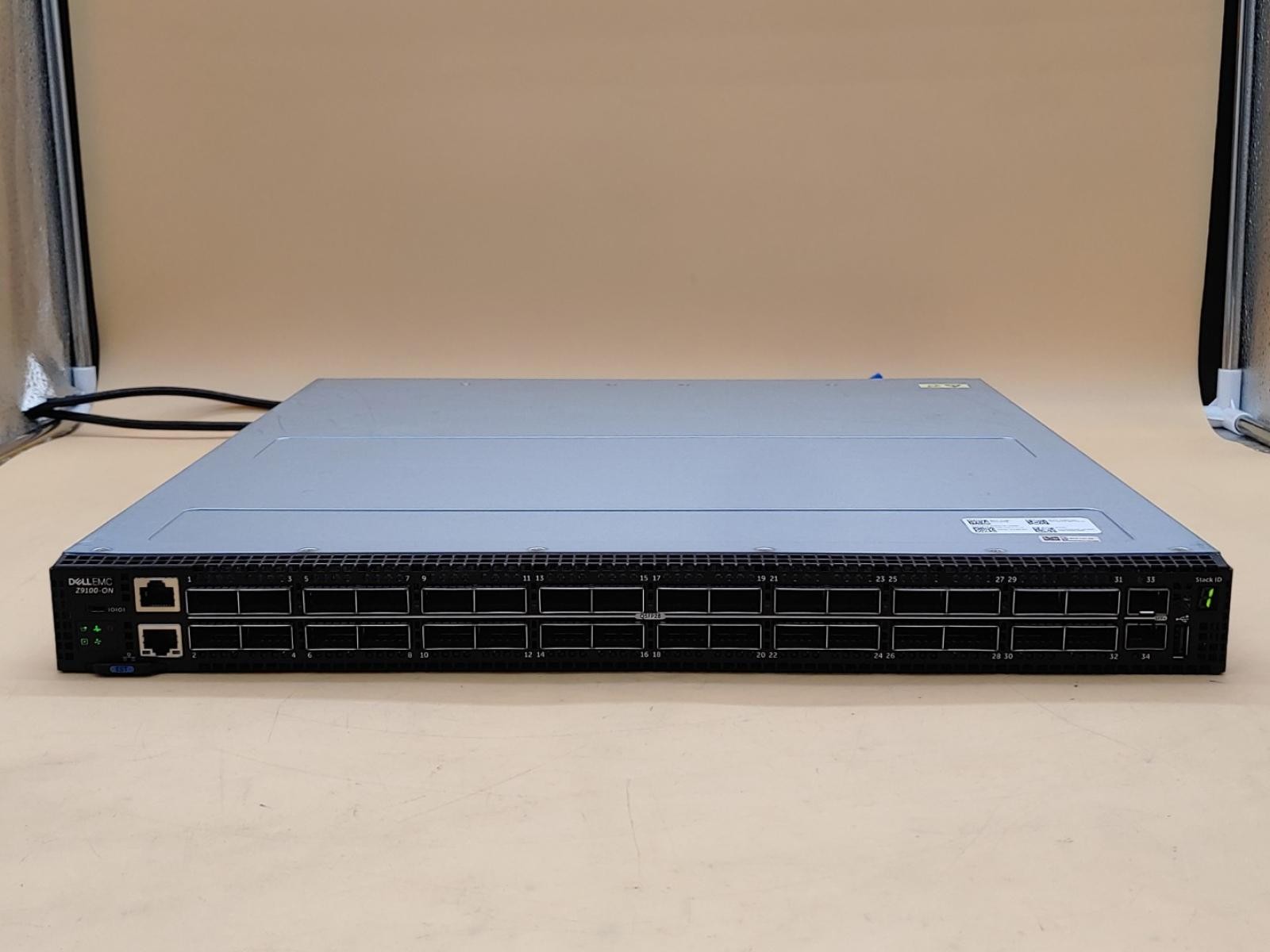 Dell EMC Z9100-ON 32-Port 32x 100GbE QSFP 2x SFP+ Dual 750W PSU Reverse Airflow