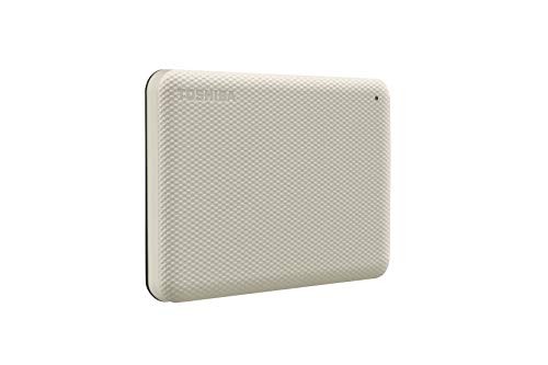 Toshiba Canvio Advance HDTCA20XW3AA 2 TB Portable Hard Drive - External - White