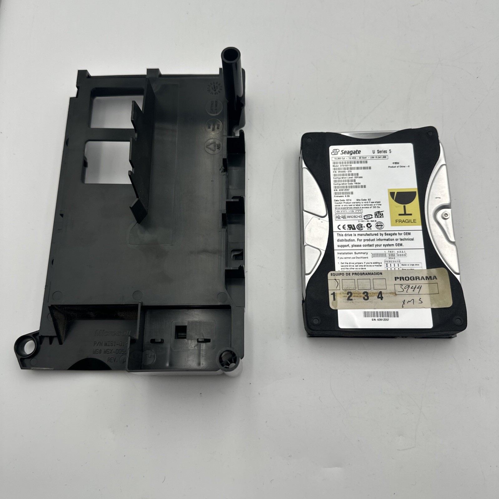 Seagate U Series 5 ST310211A 10GB IDE PATA Hard Drive w/ Mounting Bracket