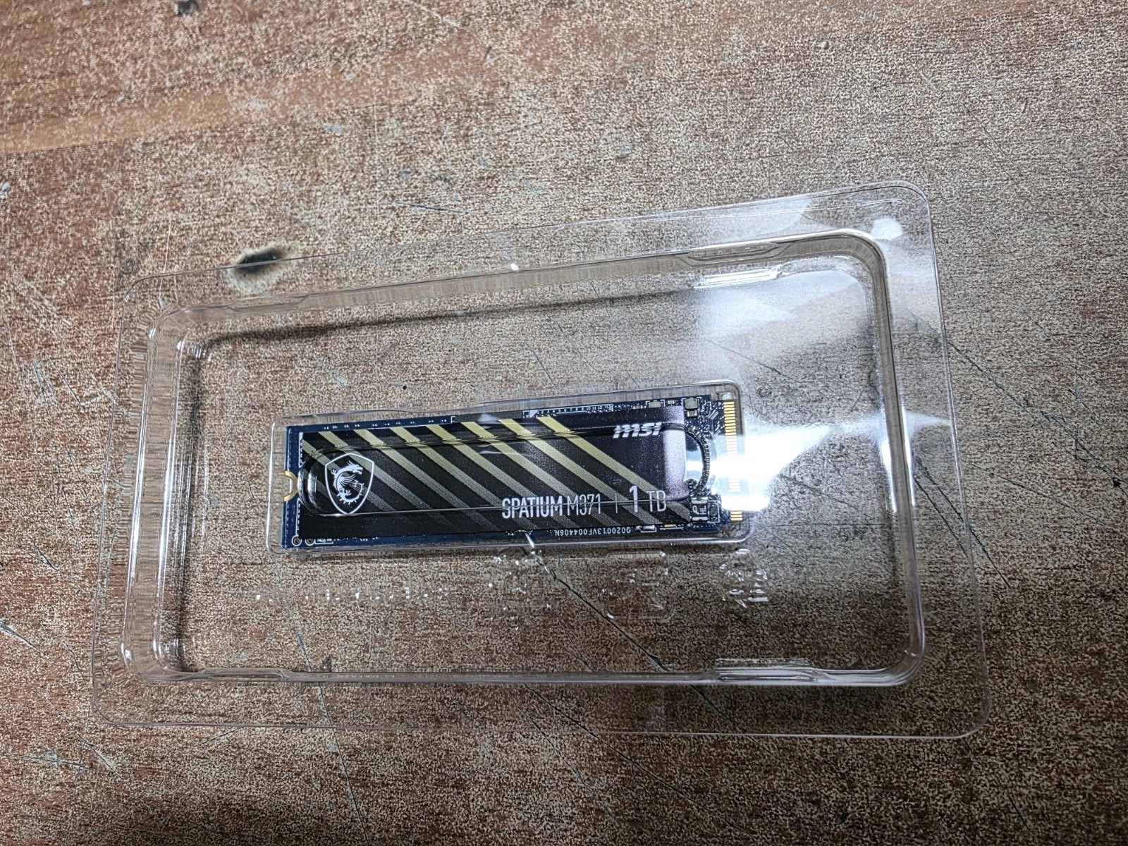 MSI SPATIUM M371 1TB M.2 SSD PCI Express 4.0 NVMe 3D NAND