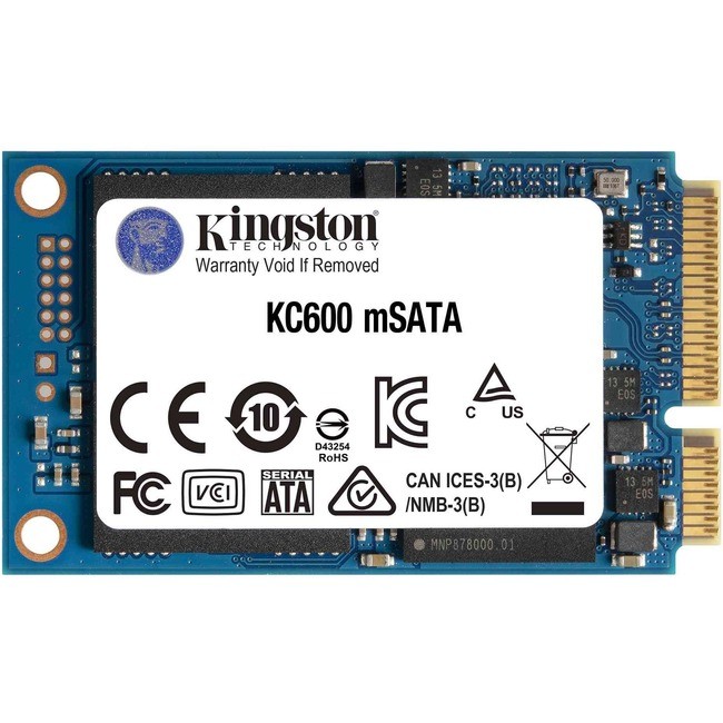 Kingston KC600 512GB SATA3 Solid State Drive SKC600MS/512G