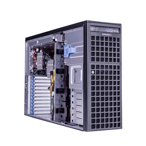 Supermicro SYS-740GP-TNRT Server 8X3.5", 2x Intel Xeon 4310 CPU, 256GB RAM,2200W