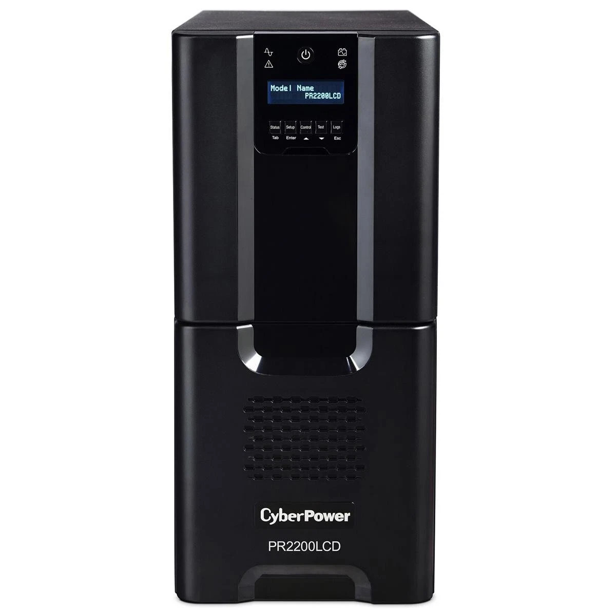 CyberPower PR2200LCD 2200 VA/1980W Smart App Sinewave Tower UPS, 8x NEMA 5-15R,