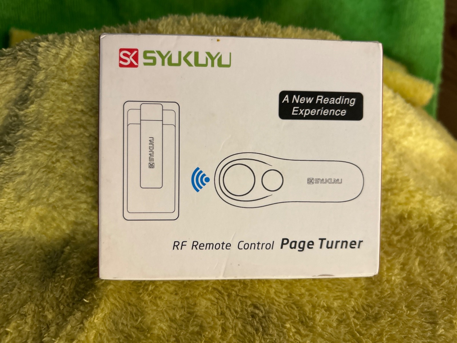 Syukuyu RF Remote Control Page Turner for Kindle  iPhone iPad New Ugly Box