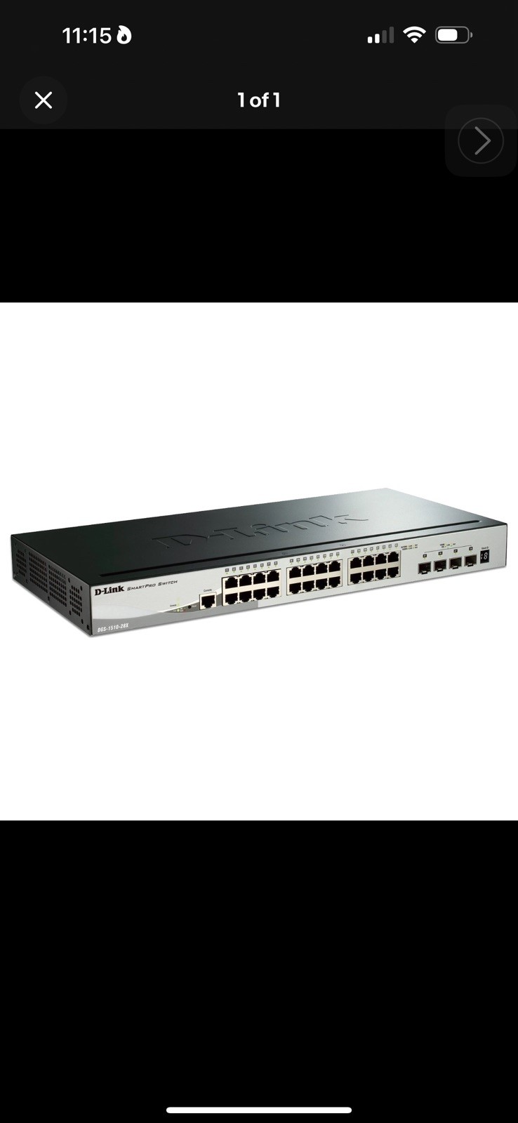 *NEW* D-LINK DGS-1510-28X Smart Managed 24-Port Gigabit Switch