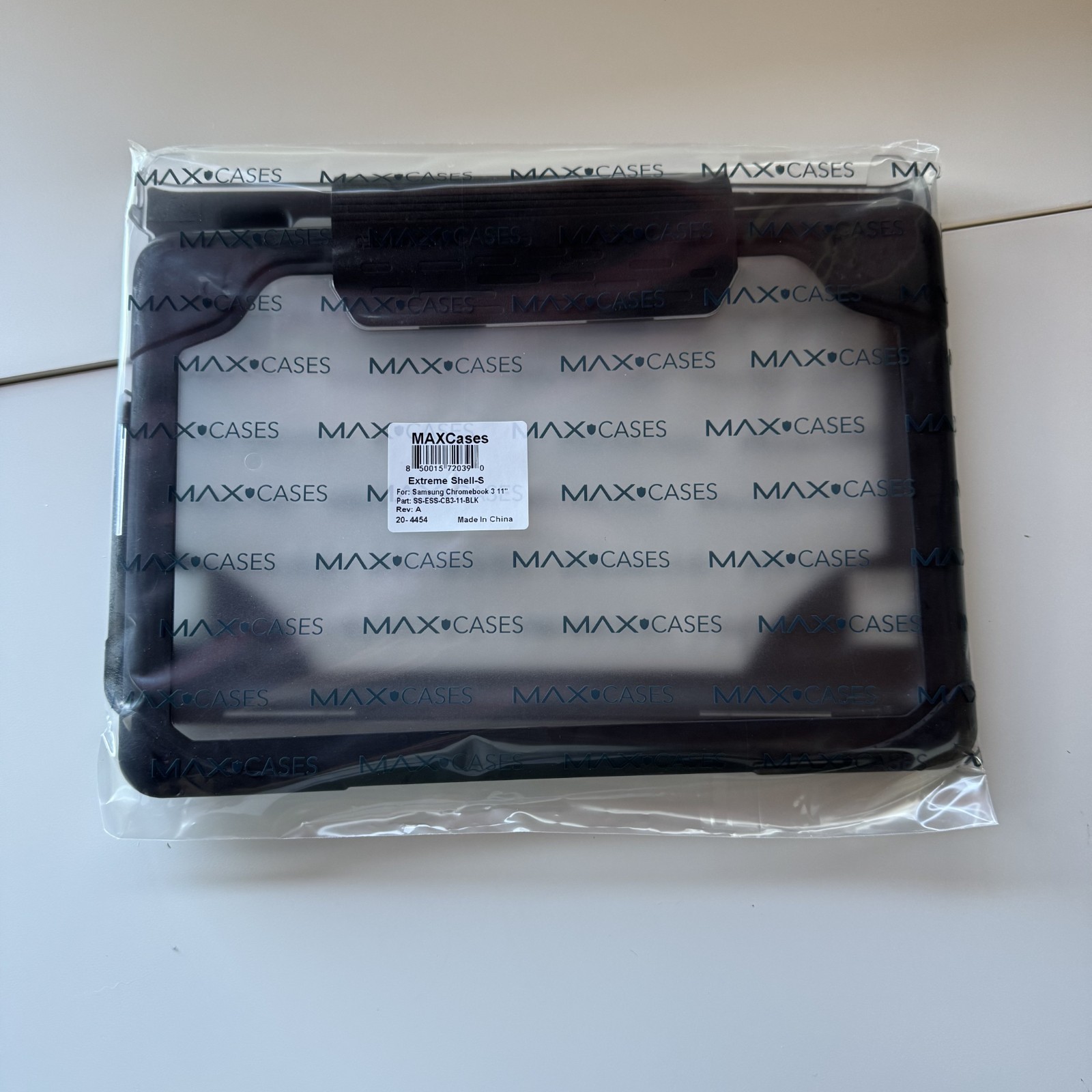Max Cases Black Extreme Shell-S for Samsung Chromebook 3 11" SS-ESS-CB3-11-BLK