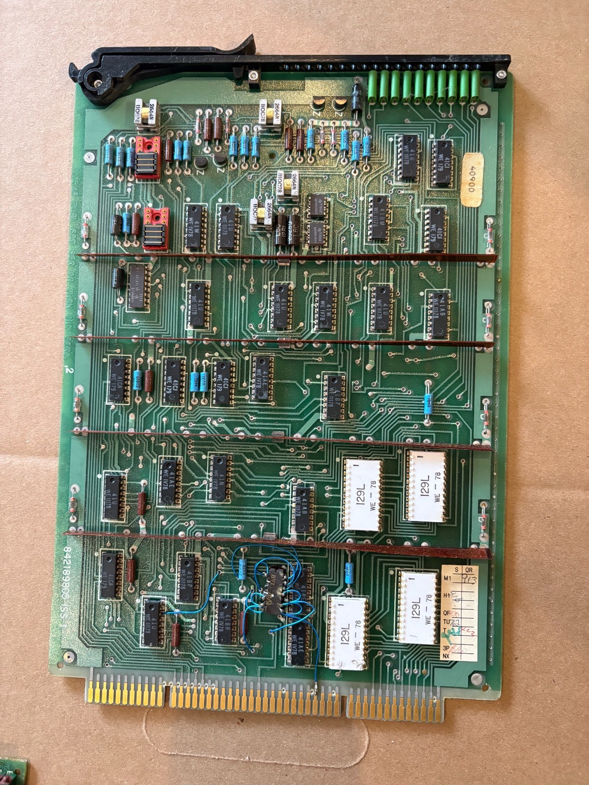 Vintage Telecom ATT Circuit Board Card LC34B DUAL SPD SER Western Electric