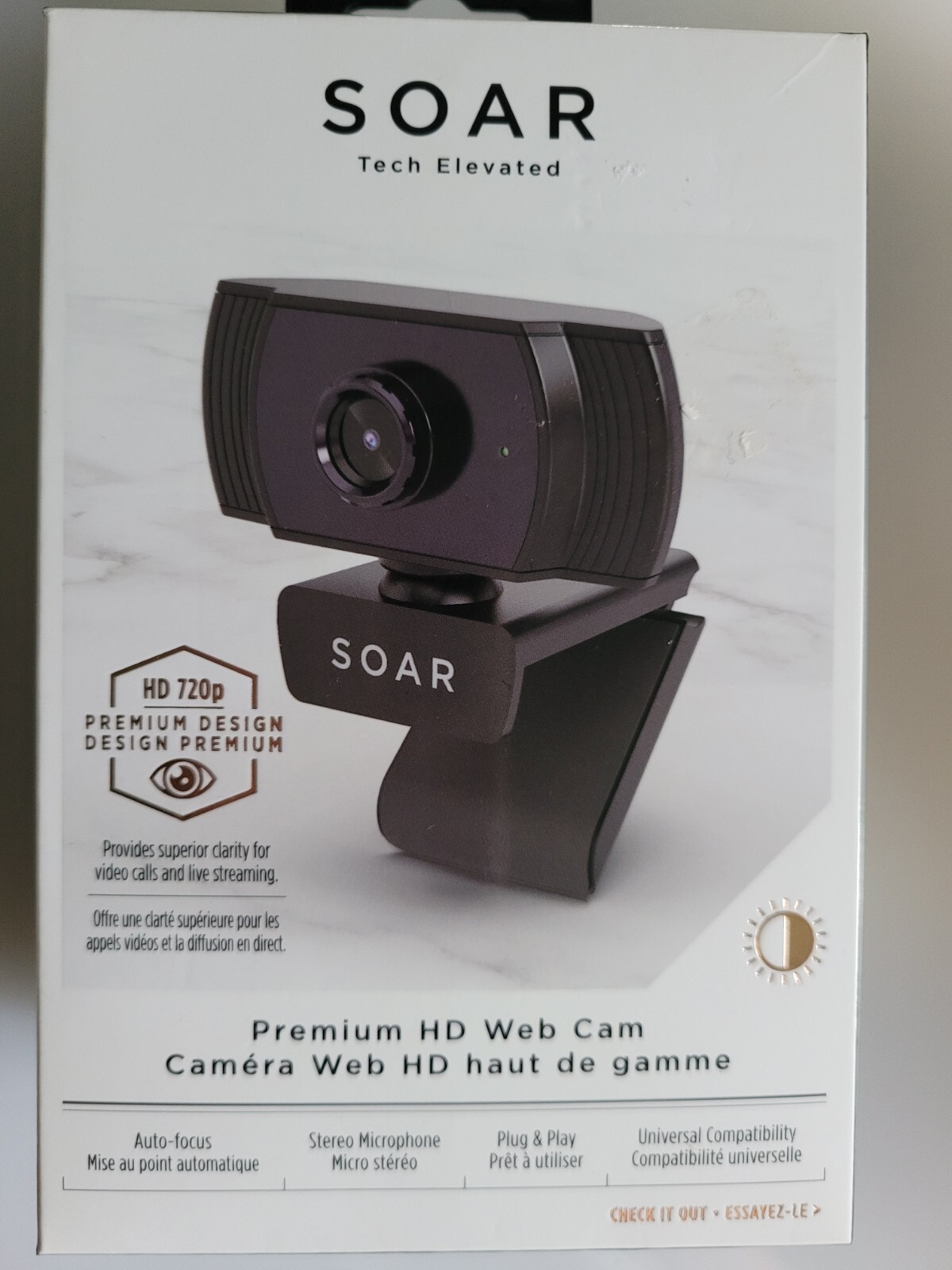 Soar Tech Elevated Premium HD Web Cam HD 720 p 