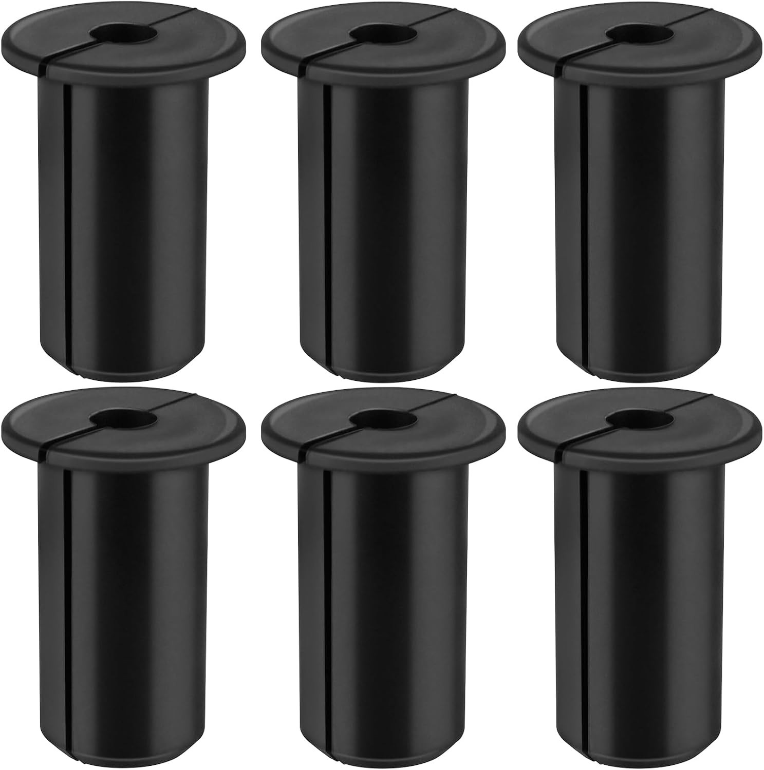 6 Pack Starlink Cable Wall Hole Grommets,  3/4 Inch Wall Silicone Bushing Gromme