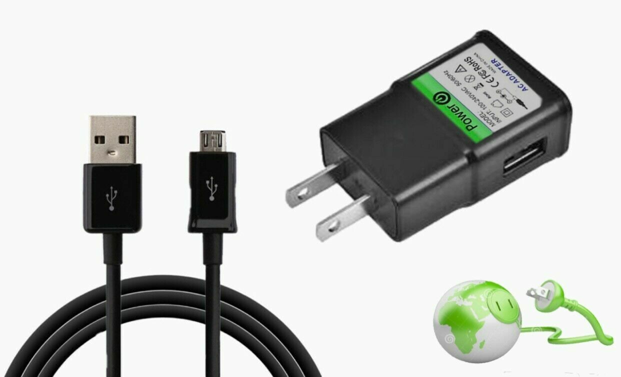 SET 10Ft Long Power Cord for ONN Brand Android Box & TV Stick 10 Feet Cord