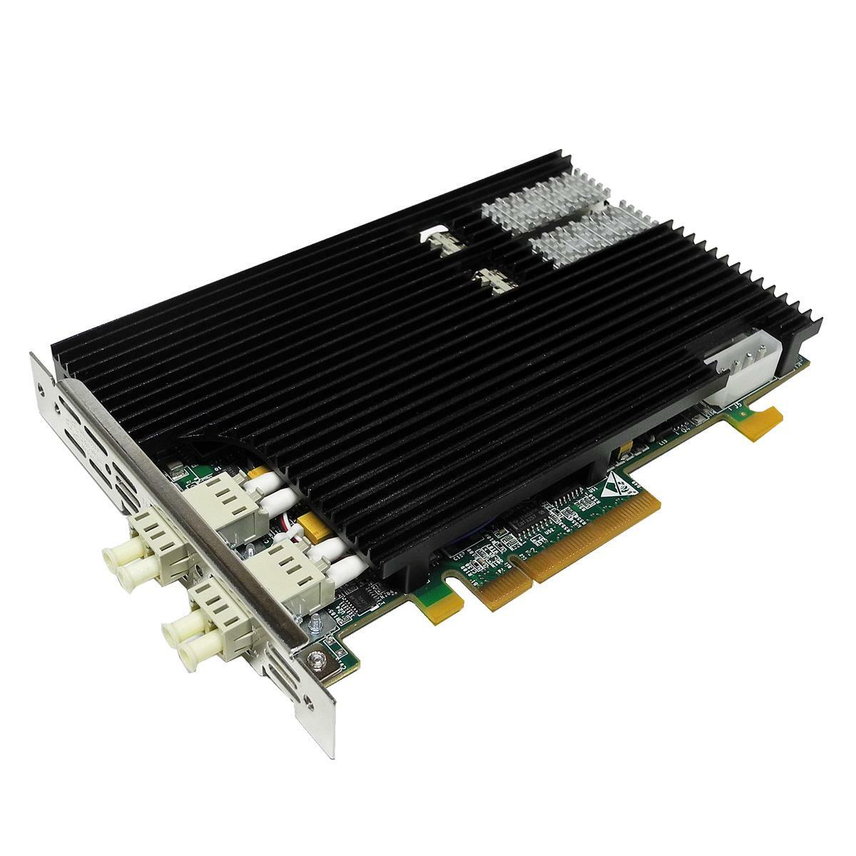 Riverbed Dual Port Fibre Channel 10Gb PCIe x8 MMF Network Card PN 410-00302-01