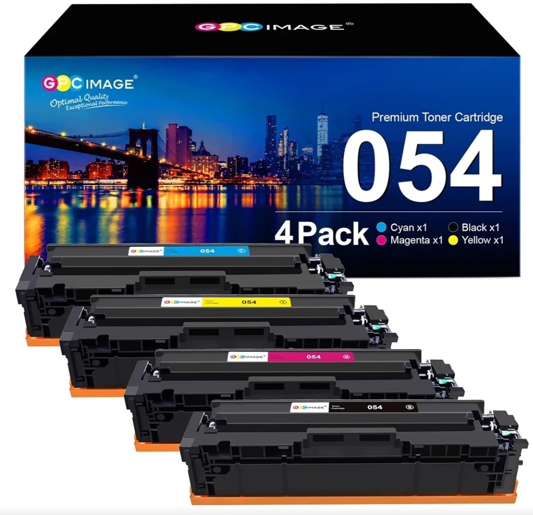 4PK CRG 054 Toner for Canon 054 imageCLASS MF642cdw MF644cdw MF641cw LBP622cdw