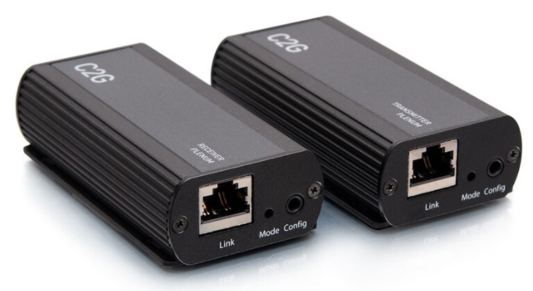 C2G by LEGRAND. 1 Port USB-C 3.1 EXTENDER TRANSMITTER  TO RECEIVER KIT C2G54279