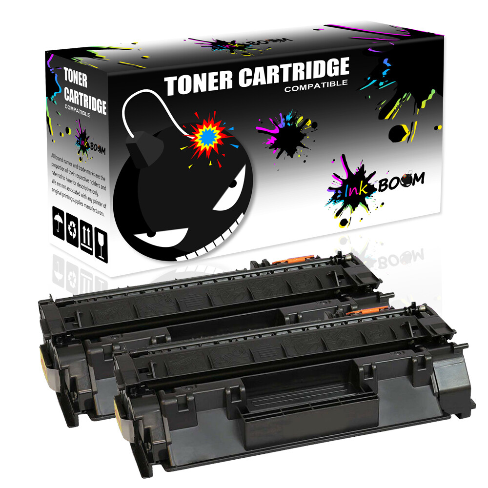 2 Black Toner Cartridges replace for HP Q5949A 49A LaserJet MFP 3392 1320TN
